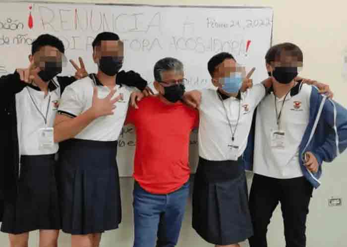 “Si te violan es tu culpa”: escuela en México mide las faldas a sus alumnas