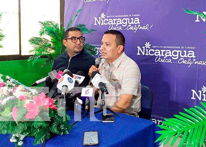 Conferencia de prensa del INTUR y MEFCCA en Nicaragua