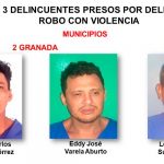 Captura de presuntos delincuentes en Granada