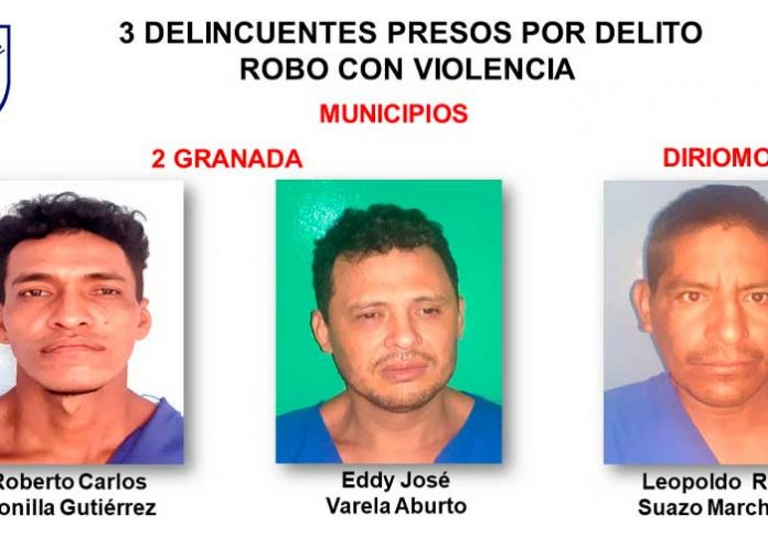 Captura de presuntos delincuentes en Granada