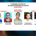 Presentación policial en Jinotega sobre casos delincuenciales