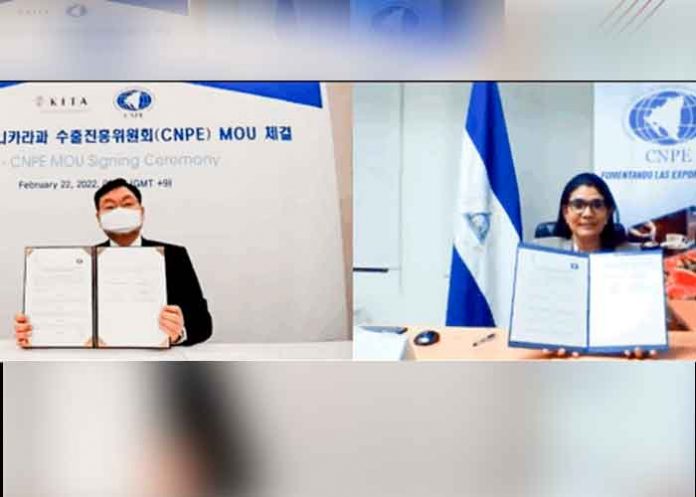 Nicaragua y Corea firman memorándum para fortalecer relaciones comerciales