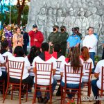 Acto central en honor al General Sandino, presidido por el Comandante Daniel Ortega