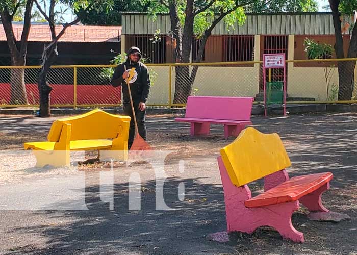 Rehabilitación de parques en Managua