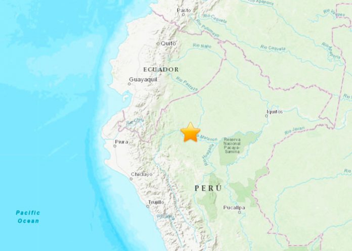 60 damnificados tras sismo de magnitud 6.8 en la Amazonía peruana