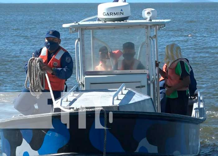 Fuerza Naval recupera cuerpo de pescador originario de Ometepe