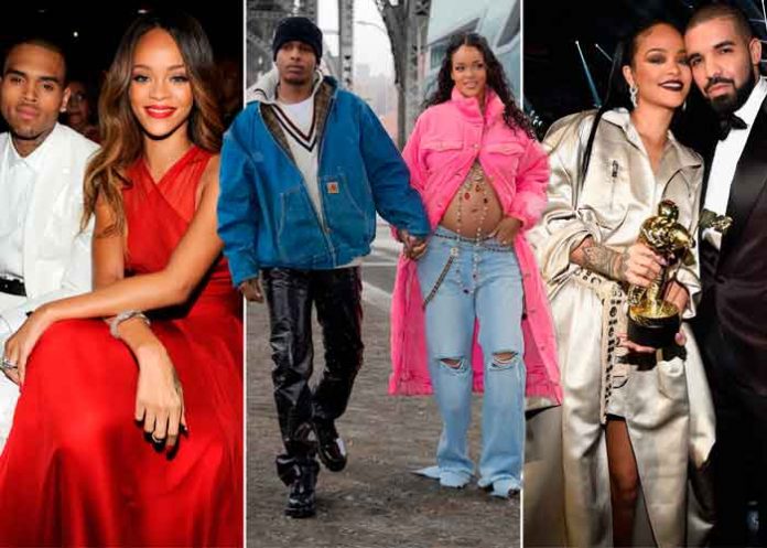 De Chris Brown a A$AP Rocky, ¡esta es la lista de los novios de Rihanna!