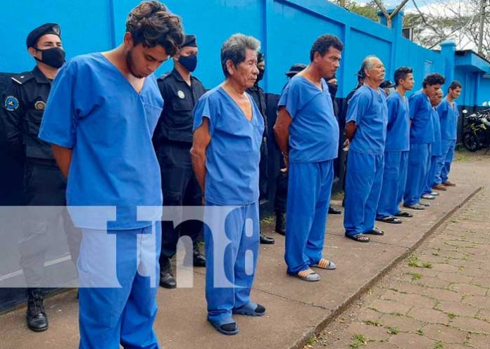 Captura de presuntos delincuentes en Río San Juan