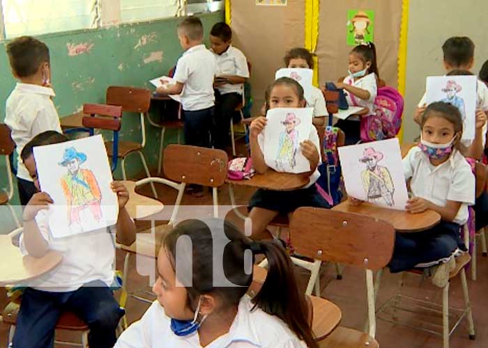 Se preparan escuelas de Nicaragua para conmemorar al General Sandino