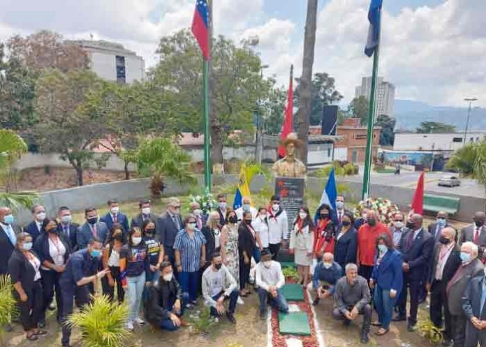 Nicaragua rinde homenaje al General Sandino en Venezuela