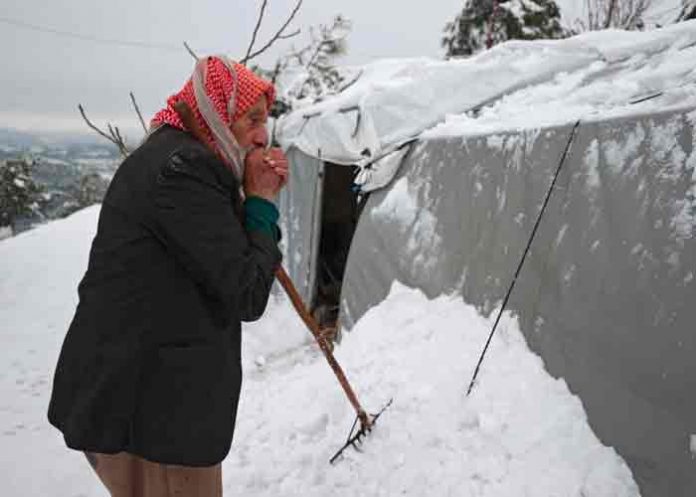 Frío invernal mata a dos bebés en Siria