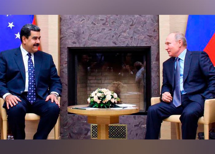 Venezuela respalda a Putin en la defensa de la paz de Rusia
