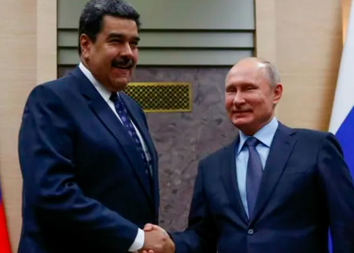 Venezuela respalda a Putin en la defensa de la paz de Rusia