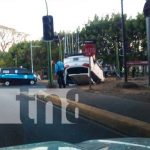 Accidente de tránsito en sector de Portezuelo, Managua