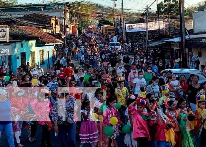 Alcaldía realiza colorido carnaval celebrando el 127 aniversario de Boaco