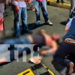 Accidente de tránsito deja a motociclista en estado crítico en Managua