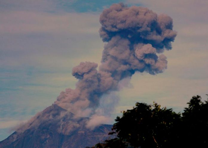 Volcán de Fuego en Guatemala termina su actividad de erupción