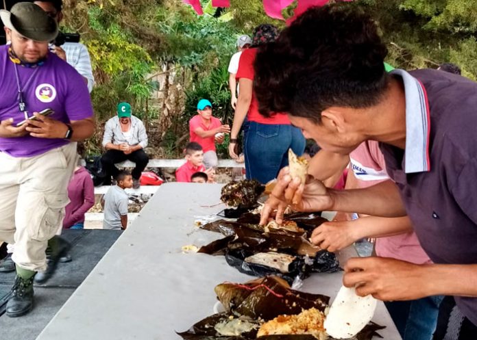 Juegos campesinos en la comunidad de Paxila Nicaragua