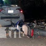 Accidente de tránsito en Jalapa deja un lesionado grave