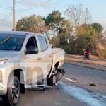 Accidente en el sector de Piedra Quemada, Nicaragua