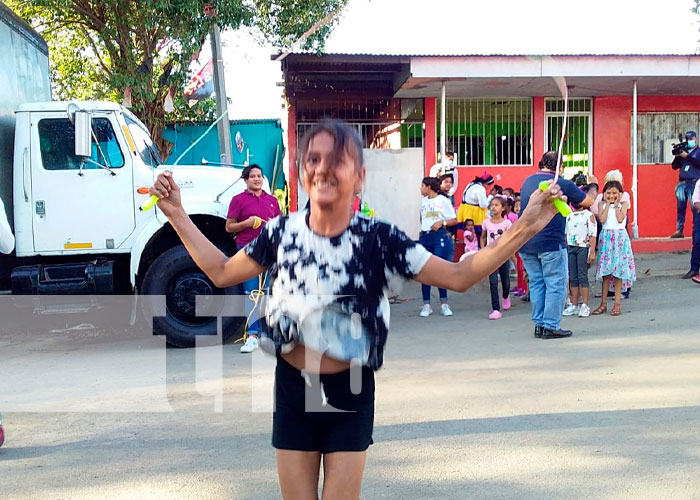 Así celebran en los barrios de Managua el "Día Internacional de la Felicidad"