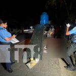 Motorizado pierde la vida al colisionar con un camión en Jalapa