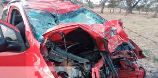 Accidente en Carretera de Nandaime