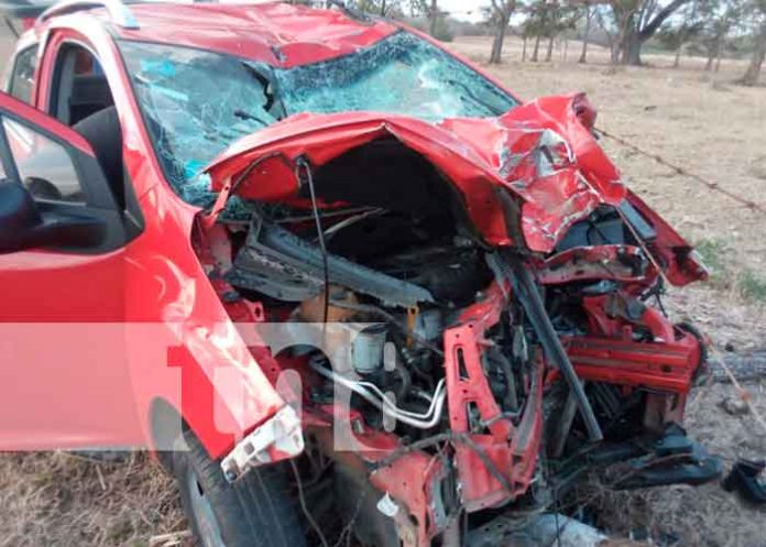 Accidente en Carretera de Nandaime