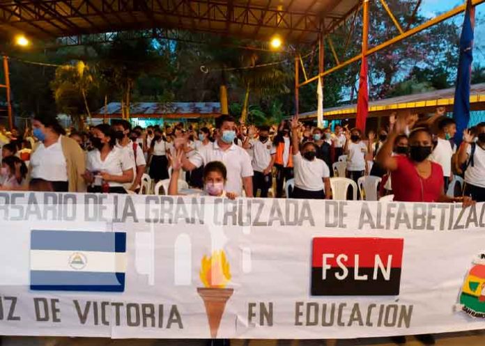 Matagalpa revive la gesta heroica de la Cruzada Nacional de Alfabetización