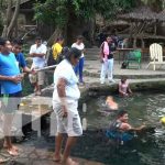 Concurso de natación promueve bellezas naturales de Ometepe