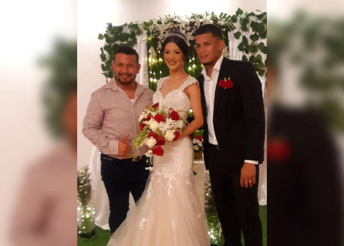¡Jonathan Loaisiga y Sherly Casco ya son marido y mujer!
