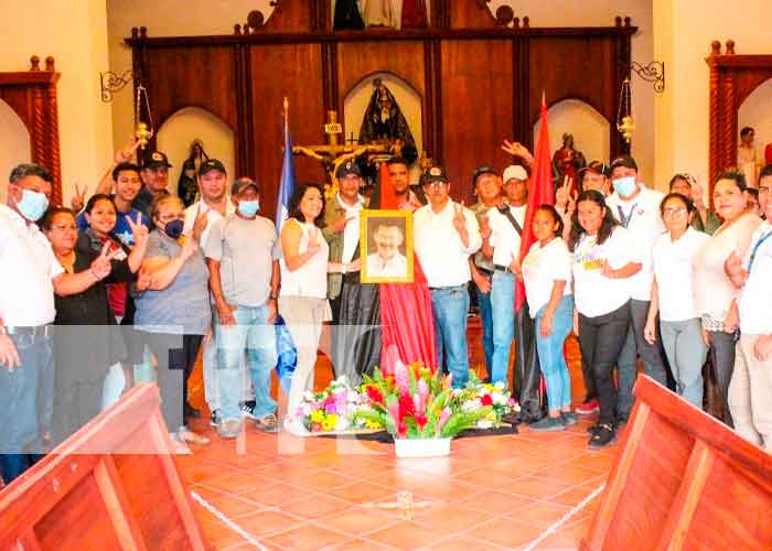 Homenaje a Jorge Sinforoso Bravo en Ocotal, Nueva Segovia
