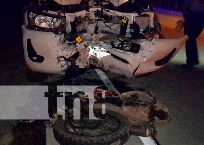 Motociclista muere tras impactar con una camioneta en Matiguás