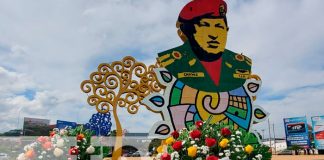 Nicaragua conmemora al comandante Hugo Chávez
