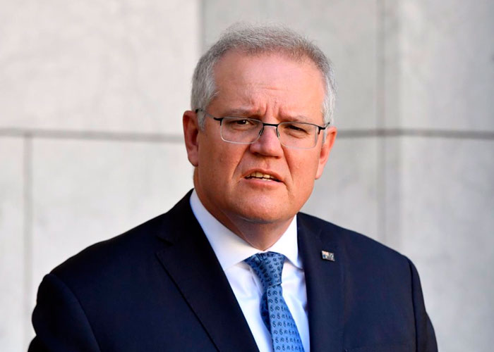 El primer ministro de Australia da positivo de covid tras presentar fiebre