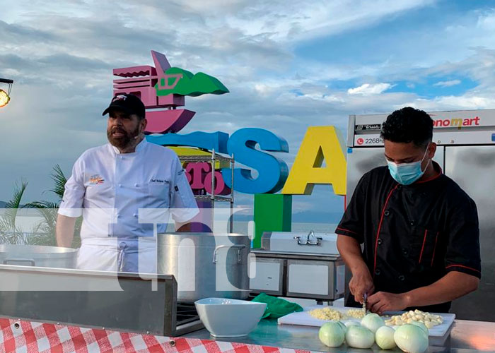Managua: Chef Nelson Porta en vivo desde el Puerto Salvador Allende