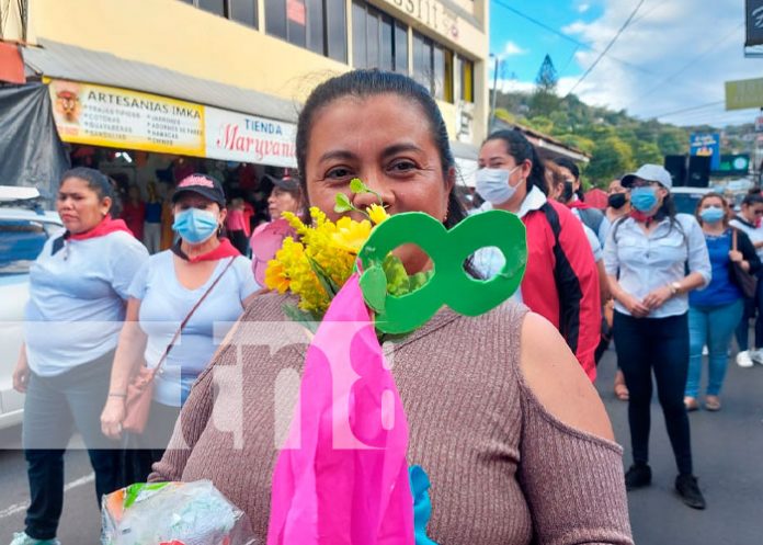 Mujeres de Matagalpa celebran el Día Internacional de la Mujer