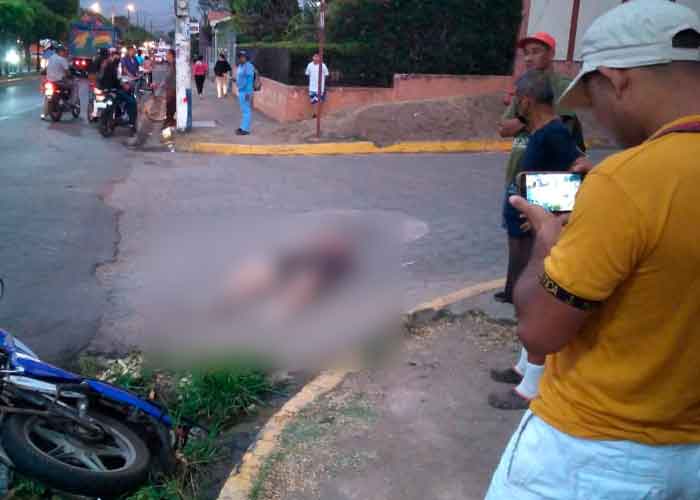 Accidente de tránsito en Granada deja una persona lesionada