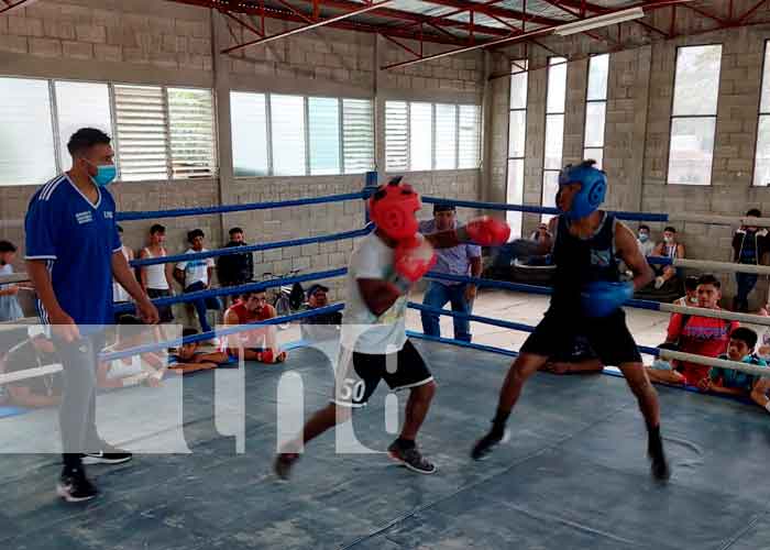 Realizan velada boxística con jóvenes de Jinotega
