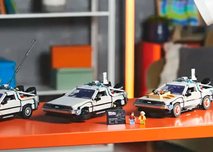 La compañía LEGO lanzará un nuevo set del DeLorean de "Volver al Futuro"