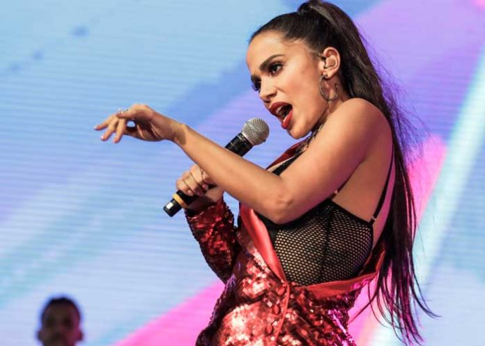 La brasileña Anitta en la cima global de Spotify con su sencillo 