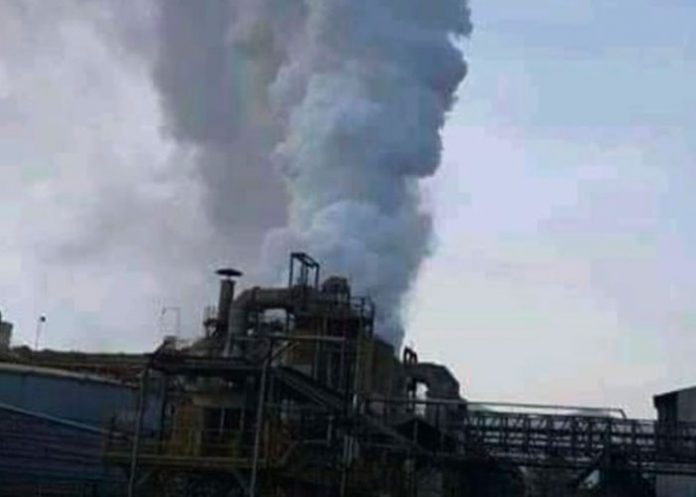 Fuga de azufre en México por fallas en empresa metalúrgica