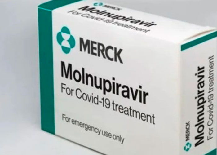 OMS anuncia el antiviral molnupiravir, como tratamiento oral anticovid