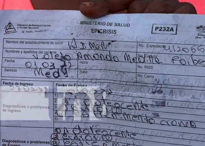 Madre solicita ayuda económica para retornar a Bilwi con su hija