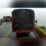 Accidente registrado en una carretera de Colombia