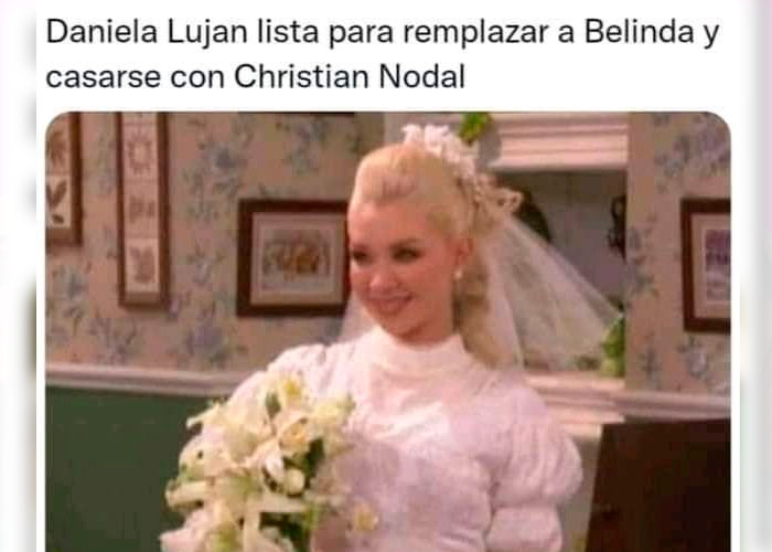 Daniela Luján afirma que los memes con Christian Nodal le dan publicidad