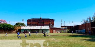 Campeonato de fútbol de ligas menores en Managua