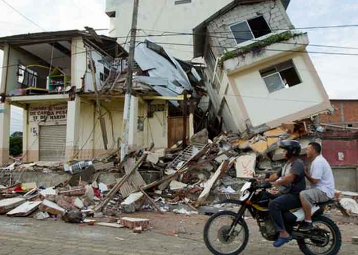 Sismo en Ecuador