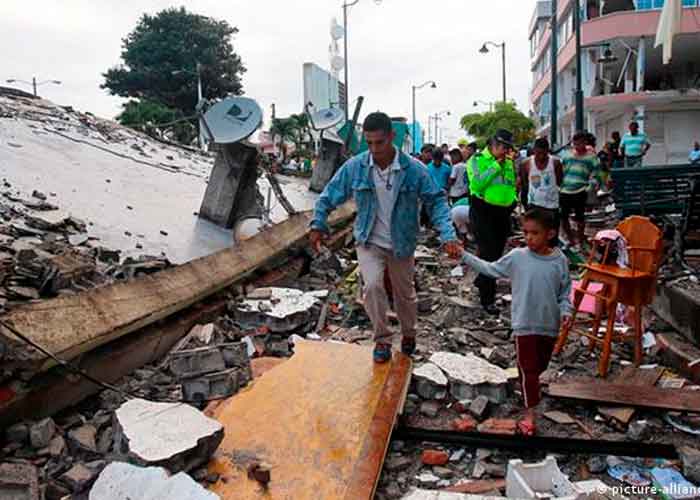 Sismo en Ecuador