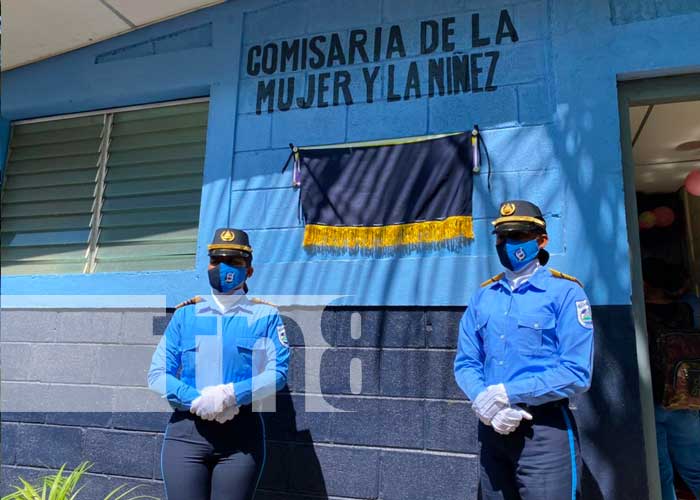 Relanzan Comisaría de la Mujer en Puerto Morazán - Chinandega, Nicaragua